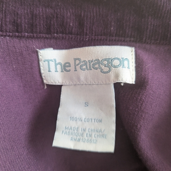 Paragon Purple Corduroy Maxi Dress / Vest Ptp 20" Fit Medium-large - Picture 7 of 12